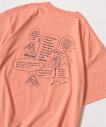 CONVERSE/コンバース COOLMAX フロントワンポイント バックプリント 半袖Tシャツ レディース メンズ