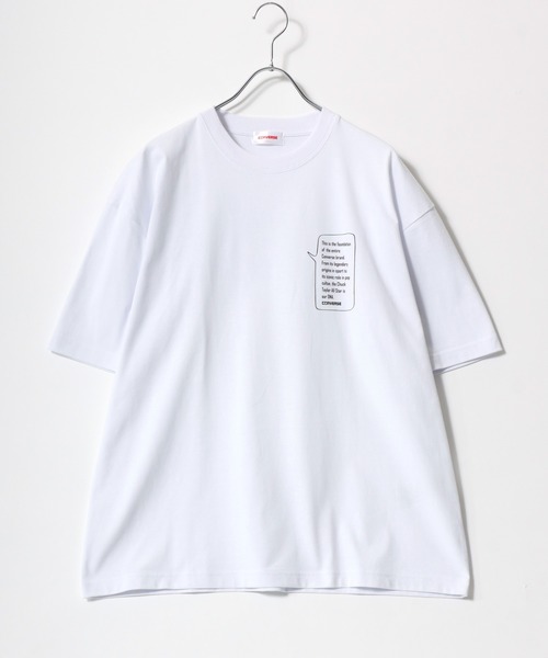 CONVERSE（コンバース）の「CONVERSE/コンバース COOLMAX フロントワンポイント バックプリント 半袖Tシャツ レディース メンズ（Tシャツ/カットソー・レディース・スミクロ/ブルー系その他/ホワイト系その他/ホワイト/オレンジ/ベージュ/ブラック/ホワイト系その他2・M/LL/L）」の9枚目の写真