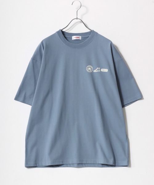 CONVERSE（コンバース）の「CONVERSE/コンバース COOLMAX フロントワンポイント バックプリント 半袖Tシャツ レディース メンズ（Tシャツ/カットソー・レディース・スミクロ/ブルー系その他/ホワイト系その他/ホワイト/オレンジ/ベージュ/ブラック/ホワイト系その他2・M/LL/L）」の15枚目の写真