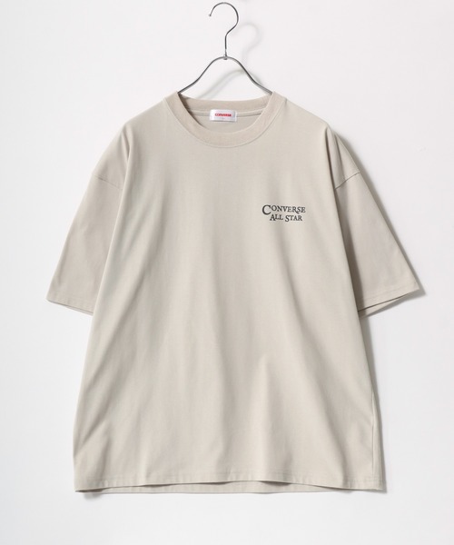 CONVERSE（コンバース）の「CONVERSE/コンバース COOLMAX フロントワンポイント バックプリント 半袖Tシャツ レディース メンズ（Tシャツ/カットソー・レディース・スミクロ/ブルー系その他/ホワイト系その他/ホワイト/オレンジ/ベージュ/ブラック/ホワイト系その他2・M/LL/L）」の17枚目の写真