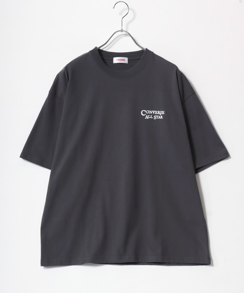 CONVERSE（コンバース）の「CONVERSE/コンバース COOLMAX フロントワンポイント バックプリント 半袖Tシャツ レディース メンズ（Tシャツ/カットソー・レディース・スミクロ/ブルー系その他/ホワイト系その他/ホワイト/オレンジ/ベージュ/ブラック/ホワイト系その他2・M/LL/L）」の19枚目の写真