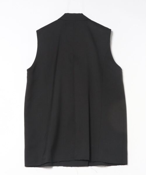 HERENCIA（ヘレンチア）の「【HERENCIA】テイラードダブルジレ（ベスト・レディース・ブラック/ベージュ・FREE）」の3枚目の写真