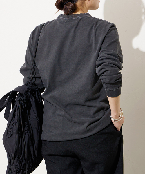 JOURNAL STANDARD（ジャーナルスタンダード）の「ROCK ロングスリーブTシャツ（Tシャツ/カットソー・レディース・ブラック系その他/ブラック/ホワイト系その他・FREE）」の10枚目の写真