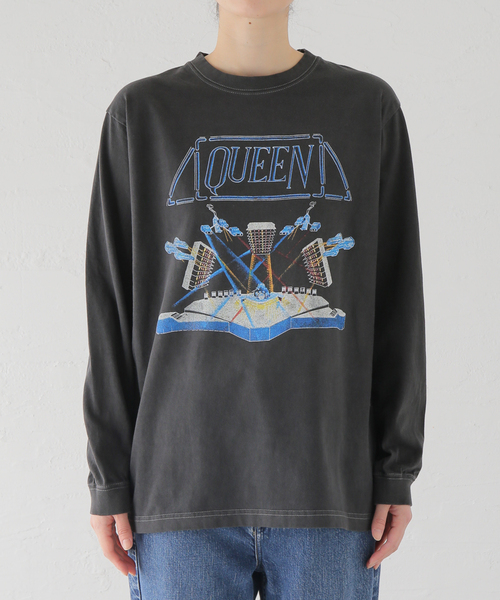 JOURNAL STANDARD（ジャーナルスタンダード）の「ROCK ロングスリーブTシャツ（Tシャツ/カットソー・レディース・ブラック系その他/ブラック/ホワイト系その他・FREE）」の12枚目の写真