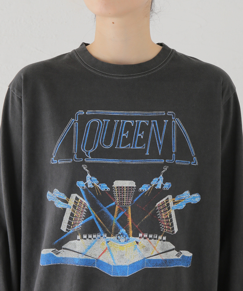 JOURNAL STANDARD（ジャーナルスタンダード）の「ROCK ロングスリーブTシャツ（Tシャツ/カットソー・レディース・ブラック系その他/ブラック/ホワイト系その他・FREE）」の15枚目の写真