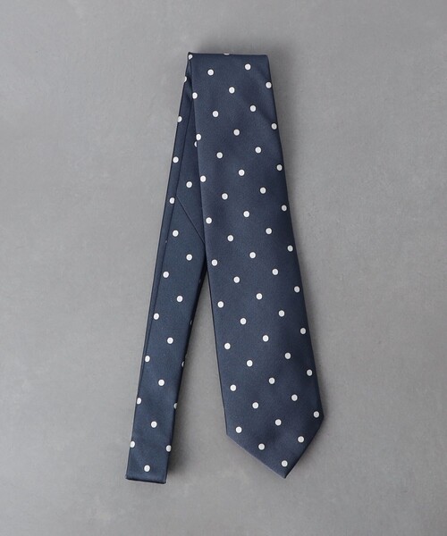 UNITED ARROWS ユナイテッドアローズ】ネクタイ ドット パープル 