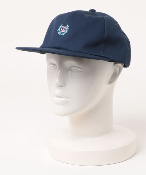 Starting Over(スターティングオーバー)の「【THE STRAIT (ストレイト)】LAUREL STRAPBACK CAP(キャップ・メンズ・ネイビー/ベージュ・FREE)」の4枚目の写真