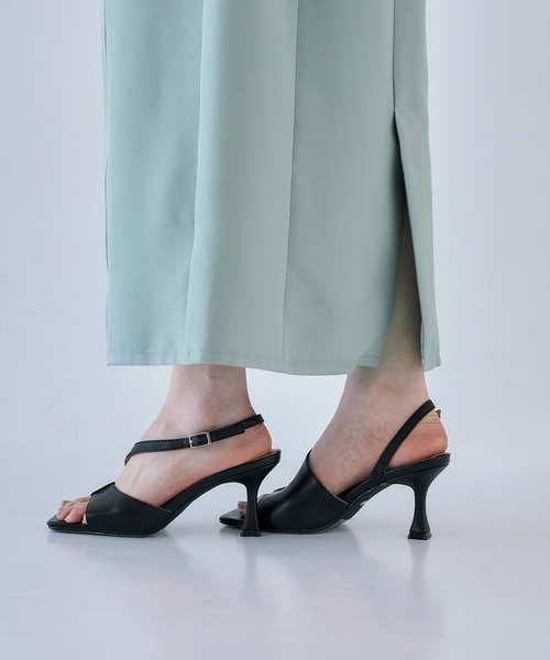 UNITED TOKYO（ユナイテッドトウキョウ）の「カバーシェイプアシメスカート｜細見え/ウォッシャブル/防シワ/オフィスカジュアル/春服（スカート・レディース・グレー/ブルー/ブラック・1/2/3）」の6枚目の写真