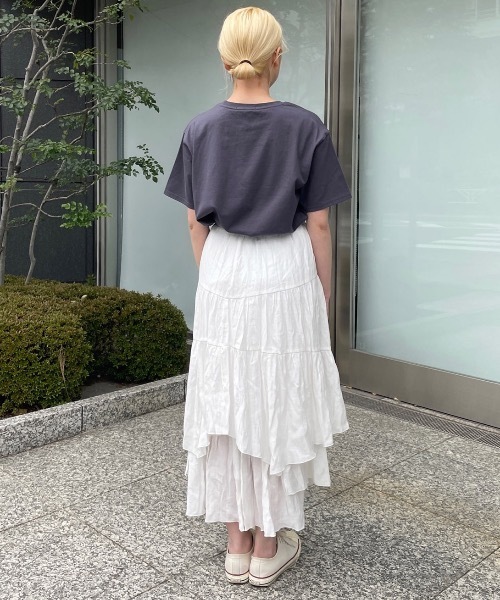 one way（ワンウェイ）の「フラワーグラフィックプリントTシャツ