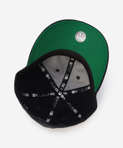 ニューエラ ヤンキース 1951年WS パッチ付 ツバ裏緑 59㎝位 アメリカ製 59FIFTY MLB Side Patch Collection ニューヨーク・ヤンキース