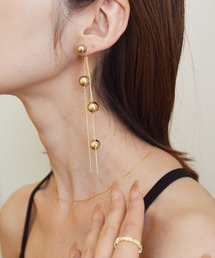 ニッケルフリー 2way パール・メタルパールピアス