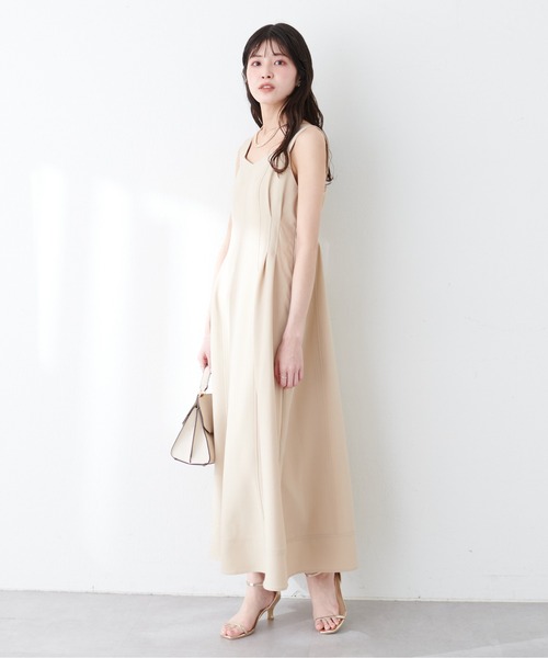 natural couture(ナチュラルクチュール)の「【WEB限定】ショートジャケット×ジャンスカSET(ワンピース・レディース・ブラック/サックスブルー/ライトベージュ/レッド系その他・LARGE/MEDIUM)」の22枚目の写真