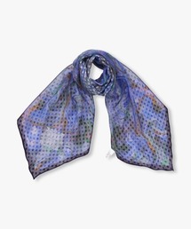 シルク剣先ナロースカーフ