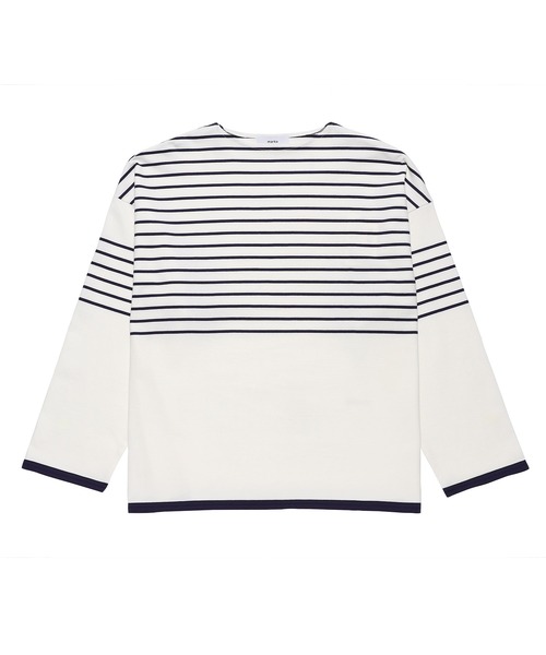 トップス marka 23SS PANEL BORDER BASQUE SHIRT marka (マーカ) PANEL BORDER BASQUE SHIRT / パネルボーダー
