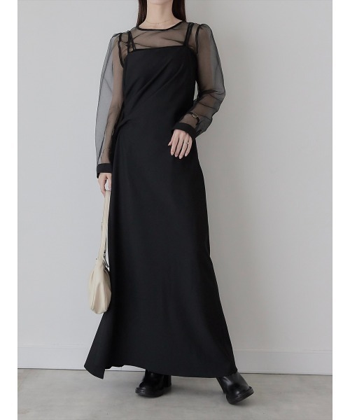 amel（エイメル）の「パフスリーブシアーブラウス/ブラック（シャツ/ブラウス・レディース・ブラック・FREE）」の16枚目の写真