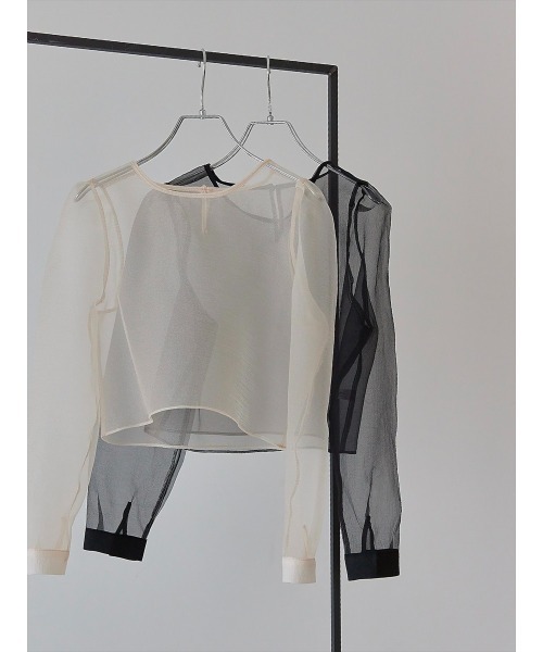 amel（エイメル）の「パフスリーブシアーブラウス/ブラック（シャツ/ブラウス・レディース・ブラック・FREE）」の22枚目の写真