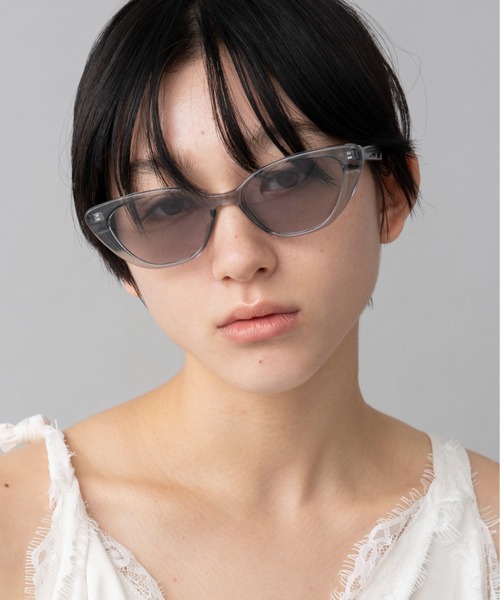 Casselini(キャセリーニ)の「Casselini(キャセリーニ)キャッツアイサングラス(サングラス・レディース・グレー/クリーム/ブラック・FREE)」の7枚目の写真