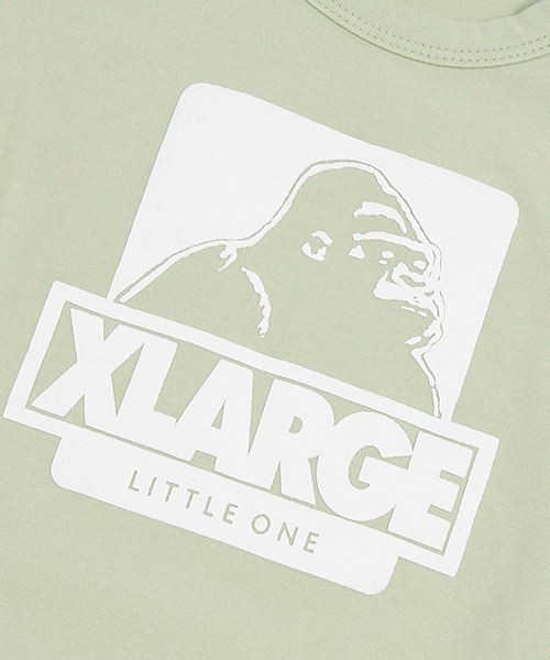XLARGE KIDS（エクストララージキッズ）の「OGゴリラカバーオール（ロンパース・キッズ・ブラック/ホワイト/グリーン・70cm）」の10枚目の写真
