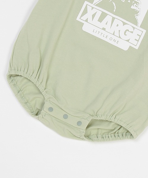 XLARGE KIDS（エクストララージキッズ）の「OGゴリラカバーオール（ロンパース・キッズ・ブラック/ホワイト/グリーン・70cm）」の9枚目の写真