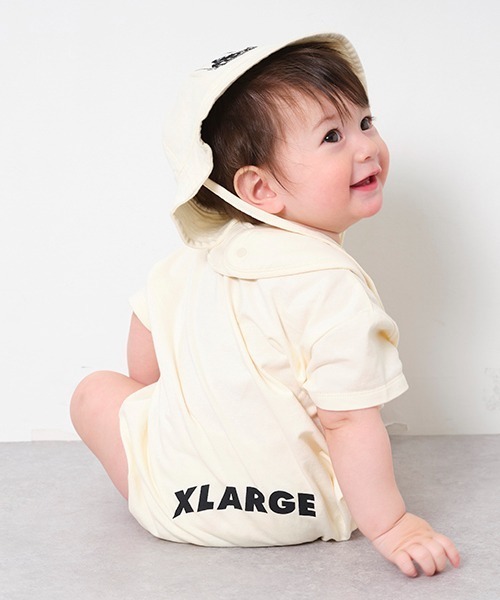 XLARGE KIDS（エクストララージキッズ）の「OGゴリラカバーオール（ロンパース・キッズ・ブラック/ホワイト/グリーン・70cm）」の17枚目の写真