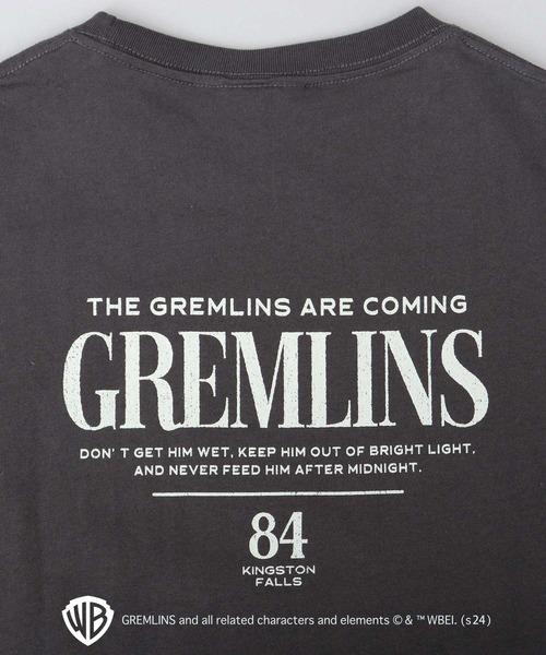 A.M.S.(エーエムエス)の「GREMRINS グレムリン 古着風 ギズモ プリント ノースリーブ Tシャツ(Tシャツ/カットソー・メンズ・スミクロ・M/L/XL)」の6枚目の写真
