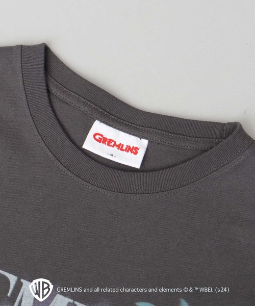 A.M.S.(エーエムエス)の「GREMRINS グレムリン 古着風 ギズモ プリント ノースリーブ Tシャツ(Tシャツ/カットソー・メンズ・スミクロ・M/L/XL)」の8枚目の写真