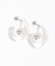 樹脂ジャケットピアス / 114382