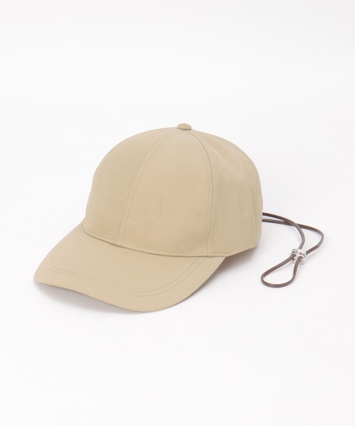 notch.（ノッチ）の「ストラップ付きナイロンキャップ（キャップ・レディース・ブラック/ブラウン/ベージュ・ONESIZE）」の15枚目の写真