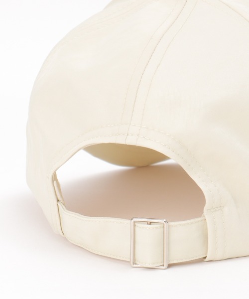 notch.（ノッチ）の「ストラップ付きナイロンキャップ（キャップ・レディース・ブラック/ブラウン/ベージュ・ONESIZE）」の20枚目の写真