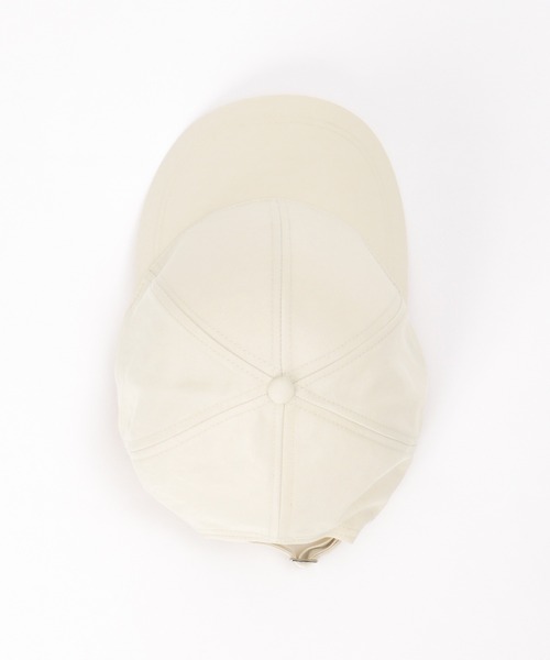 notch.（ノッチ）の「ストラップ付きナイロンキャップ（キャップ・レディース・ブラック/ブラウン/ベージュ・ONESIZE）」の4枚目の写真