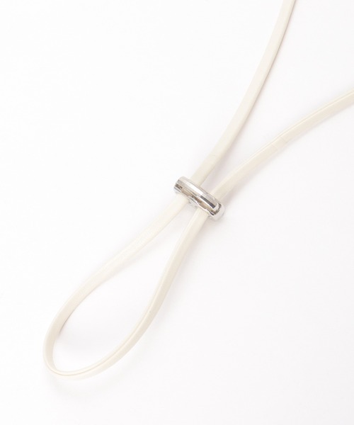 notch.（ノッチ）の「ストラップ付きナイロンキャップ（キャップ・レディース・ブラック/ブラウン/ベージュ・ONESIZE）」の6枚目の写真