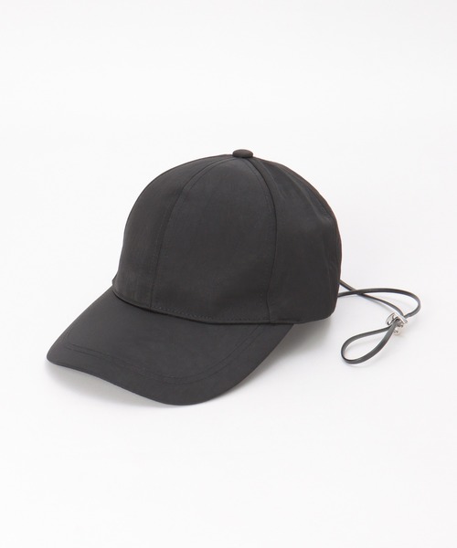 notch.（ノッチ）の「ストラップ付きナイロンキャップ（キャップ・レディース・ブラック/ブラウン/ベージュ・ONESIZE）」の14枚目の写真