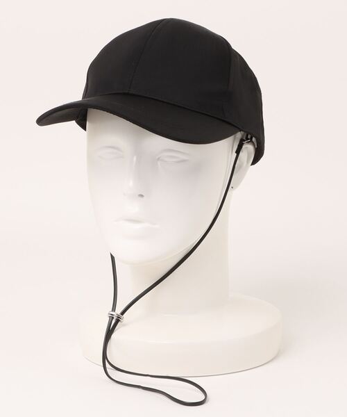 notch.（ノッチ）の「ストラップ付きナイロンキャップ（キャップ・レディース・ブラック/ブラウン/ベージュ・ONESIZE）」の10枚目の写真
