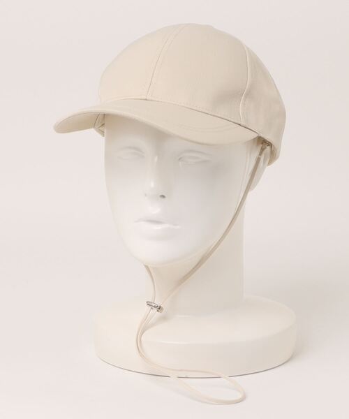 notch.（ノッチ）の「ストラップ付きナイロンキャップ（キャップ・レディース・ブラック/ブラウン/ベージュ・ONESIZE）」の12枚目の写真