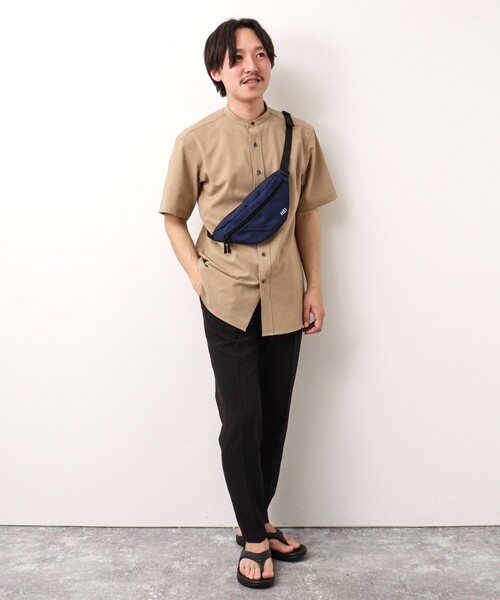 MEI（メイ）の「【MEI/メイ】BOTTOMLINE S 241001 ミニショルダーバッグ（ショルダーバッグ・メンズ・ブラック/ネイビー・FREE）」の4枚目の写真