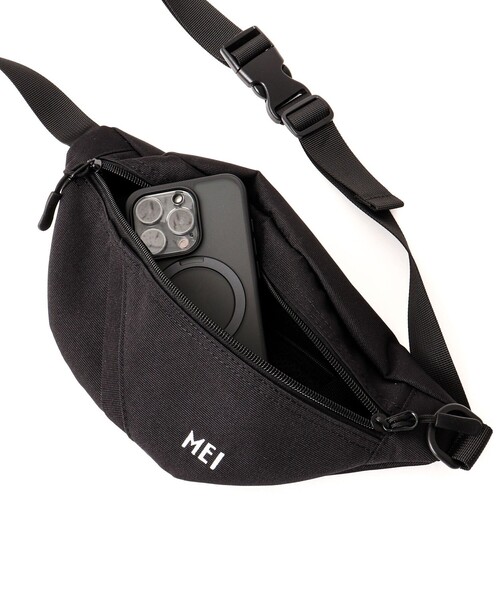 MEI（メイ）の「【MEI/メイ】BOTTOMLINE S 241001 ミニショルダーバッグ（ショルダーバッグ・メンズ・ブラック/ネイビー・FREE）」の18枚目の写真