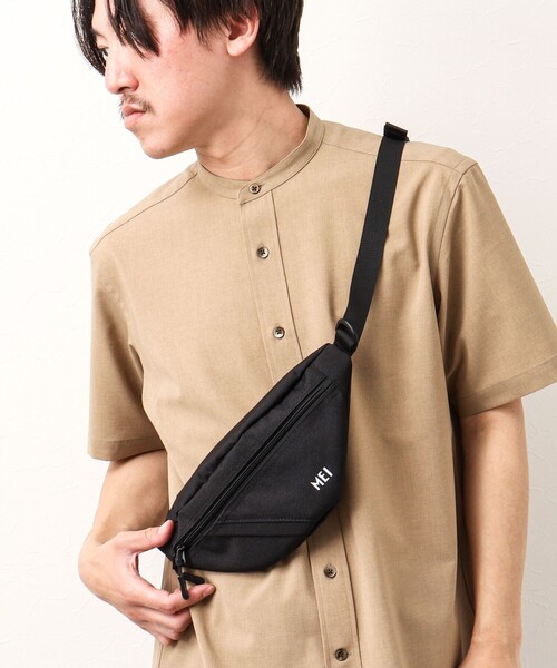 MEI（メイ）の「【MEI/メイ】BOTTOMLINE S 241001 ミニショルダーバッグ（ショルダーバッグ・メンズ・ブラック/ネイビー・FREE）」の21枚目の写真