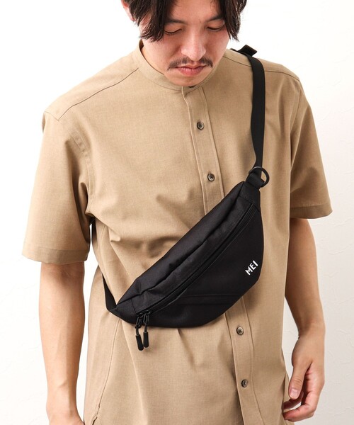 MEI（メイ）の「【MEI/メイ】BOTTOMLINE S 241001 ミニショルダーバッグ（ショルダーバッグ・メンズ・ブラック/ネイビー・FREE）」の22枚目の写真