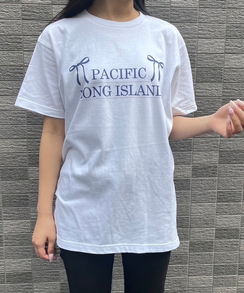 fiere(フィエール)の「リボンデザインTシャツ(Tシャツ/カットソー・レディース・ホワイト・M/L)」の8枚目の写真