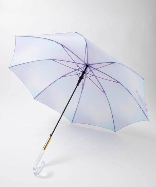 WEGO（ウィゴー）の「WEGO/ミルキートーンGOLD傘（長傘・レディース・パープル/ブルー・FREE）」の4枚目の写真
