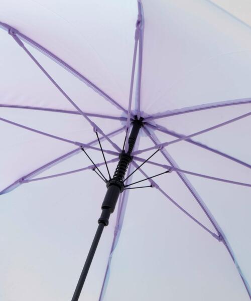 WEGO（ウィゴー）の「WEGO/ミルキートーンGOLD傘（長傘・レディース・パープル/ブルー・FREE）」の5枚目の写真
