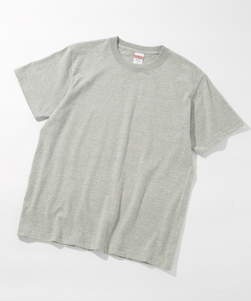 United Athle(ユナイテッドアスレ)の「嬉しいXXL・XXXL展開!こなれる定番Tシャツに!【United Athle】5.6オンス ハイクオリティーTシャツ 半袖無地T 5001(Tシャツ/カットソー・メンズ・ベージュ/インディゴブルー/ラベンダー/オレンジ/ゴールド/ホワイト/ライトグリーン/バーガンディー/アイボリー/ブラック/グレイッシュベージュ/ライトブルー/ダークパープル/ピンクベージュ/ライトピンク/グレー/グレイッシュブルー/ピンク/ライトイエロー/レモンイエロー/ブラック系その他2/サックスブルー/オフホワイト/ブラック系その他3/チャコールグレー/ダークグリーン/ターコイズブルー/ネイビー系2/ライトグレー/グレー系1/グリーン/アクア/ダークネイビー/ネイビー系1/オートミール/ネイビー/ロイヤルブルー/パープル/イエロー/マスタード/レッド・XXL/XXXL)」の9枚目の写真