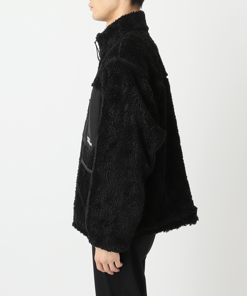 B.C STOCK(ベーセーストック)の「O.D.リバーシブルパークボアジャケット(ブルゾン・メンズ・ブラック/イエロー・LARGE/MEDIUM)」の5枚目の写真