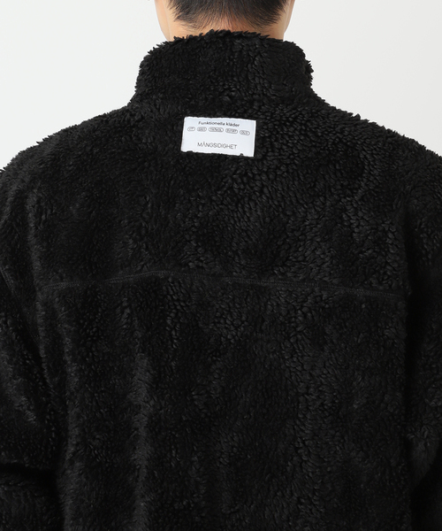 B.C STOCK(ベーセーストック)の「O.D.リバーシブルパークボアジャケット(ブルゾン・メンズ・ブラック/イエロー・LARGE/MEDIUM)」の7枚目の写真