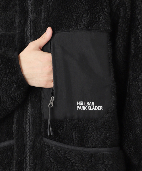 B.C STOCK(ベーセーストック)の「O.D.リバーシブルパークボアジャケット(ブルゾン・メンズ・ブラック/イエロー・LARGE/MEDIUM)」の15枚目の写真