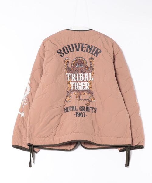 スーベニア刺繍キルトJK（ノーカラージャケット）｜KRIFF MAYER