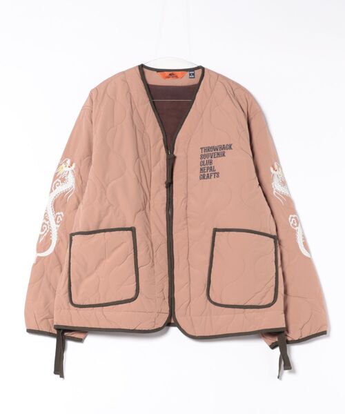 スーベニア刺繍キルトJK（ノーカラージャケット）｜KRIFF MAYER
