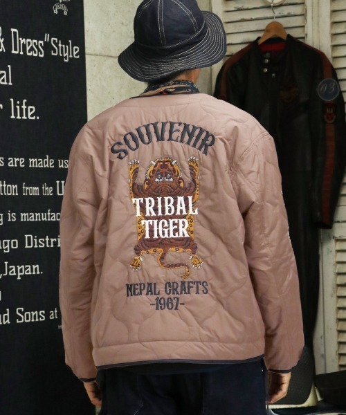 スーベニア刺繍キルトJK（ノーカラージャケット）｜KRIFF MAYER