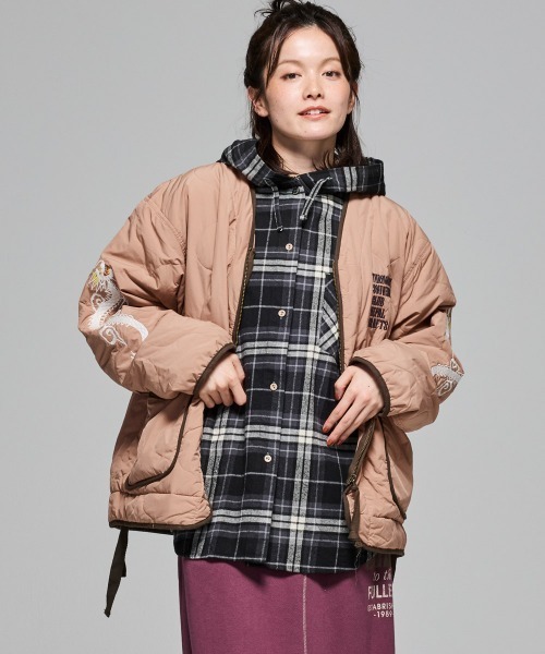 スーベニア刺繍キルトJK（ノーカラージャケット）｜KRIFF MAYER