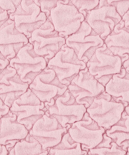 EMMEL REFINES(エメルリファインズ)の「<EMMEL REFINES>EM HW クルーネック ポコ ニット(ニット/セーター・レディース・グレー/オフホワイト/ピンク・FREE)」の15枚目の写真